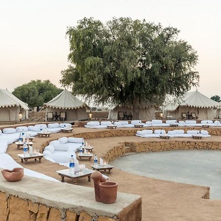 Golden Sandstone Hotel Desert Safari Camp Jaisalmer Zewnętrze zdjęcie