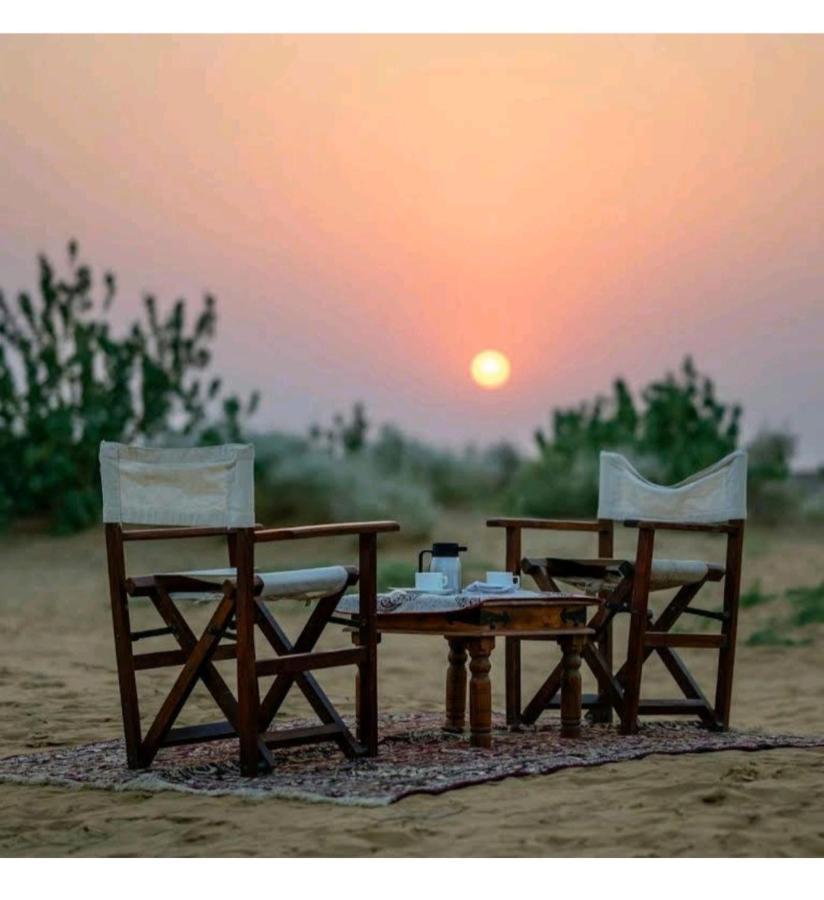 Golden Sandstone Hotel Desert Safari Camp Jaisalmer Zewnętrze zdjęcie