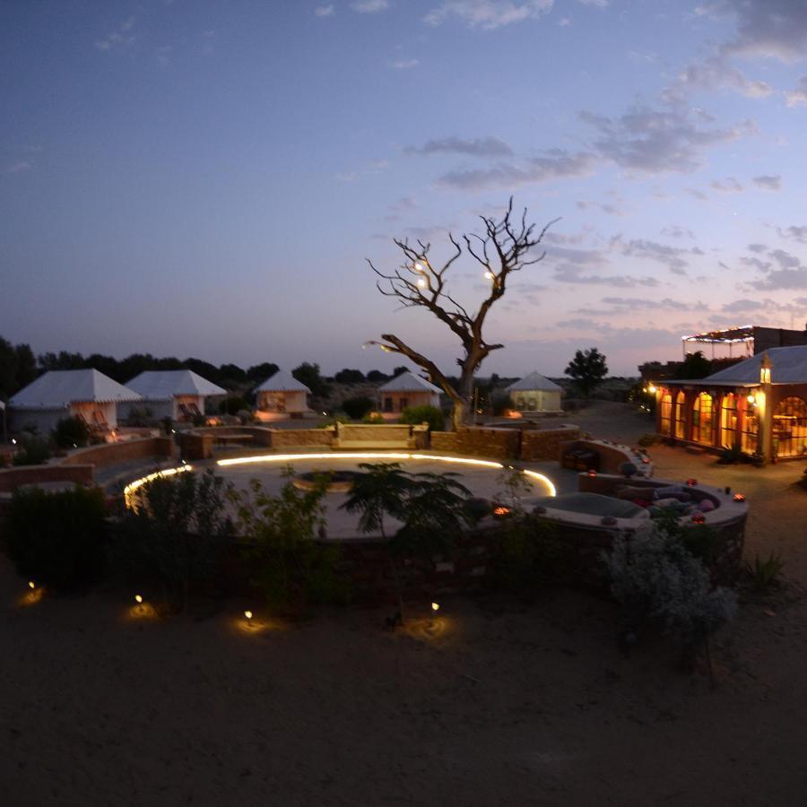Golden Sandstone Hotel Desert Safari Camp Jaisalmer Zewnętrze zdjęcie