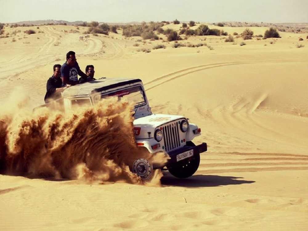 Golden Sandstone Hotel Desert Safari Camp Jaisalmer Zewnętrze zdjęcie
