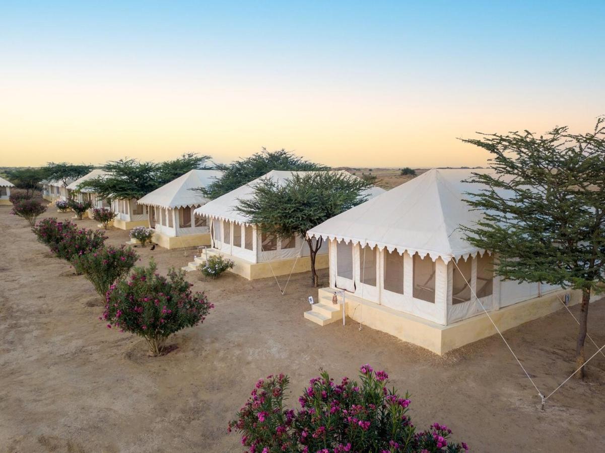 Golden Sandstone Hotel Desert Safari Camp Jaisalmer Zewnętrze zdjęcie